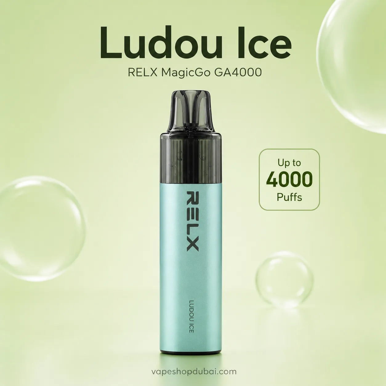 RELX Ludou Ice disposable vape device Ludou Ice