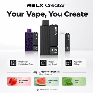 Relx Creator Starter Kit 15000 Puffs Disposable Vape