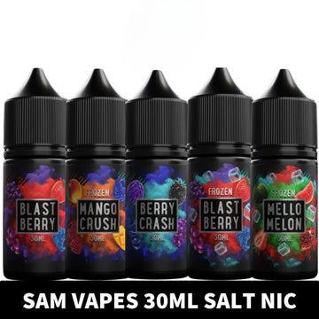 SAM VAPES Salt Nicotine 30ML E-Liquid in Dubai, UAE