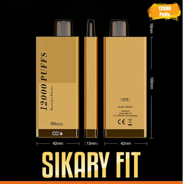 SIKARY FIT 12000 Puffs Disposable Vape 20mg/ml nicotine