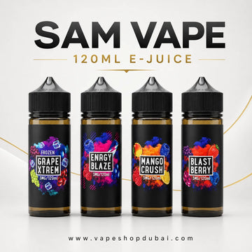 Sam Vape 120ML E Liquid In Dubai