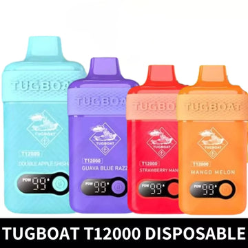Tugboat T12000 puffs 50 MG rechargeable vape