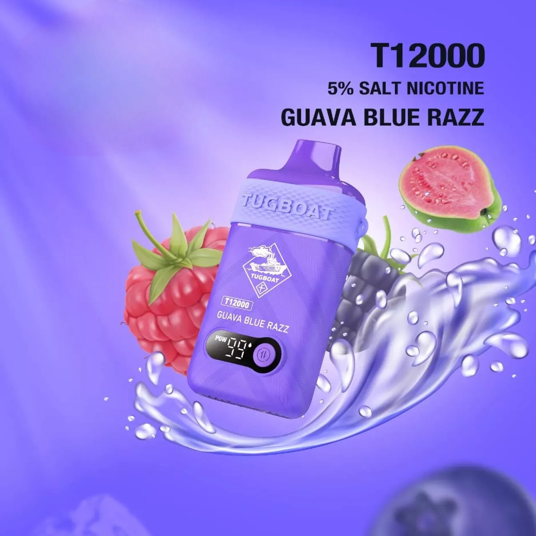 Tugboat T12000 puffs 50 MG rechargeable vape
