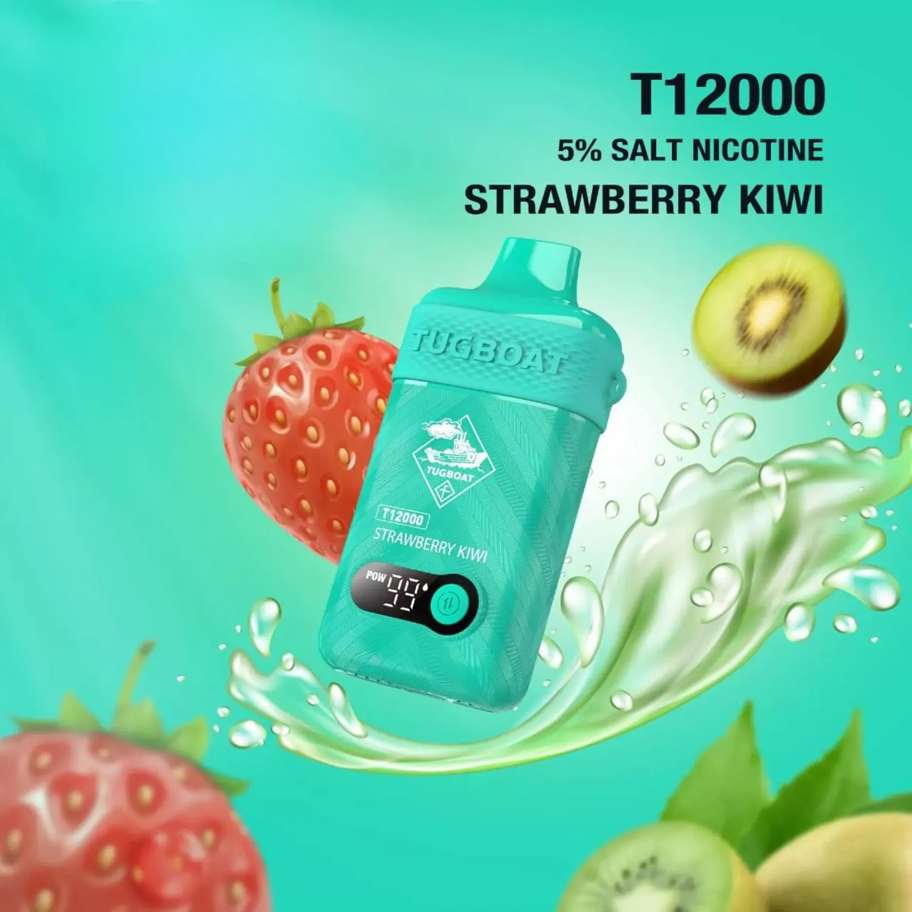 Tugboat T12000 puffs 50 MG rechargeable vape
