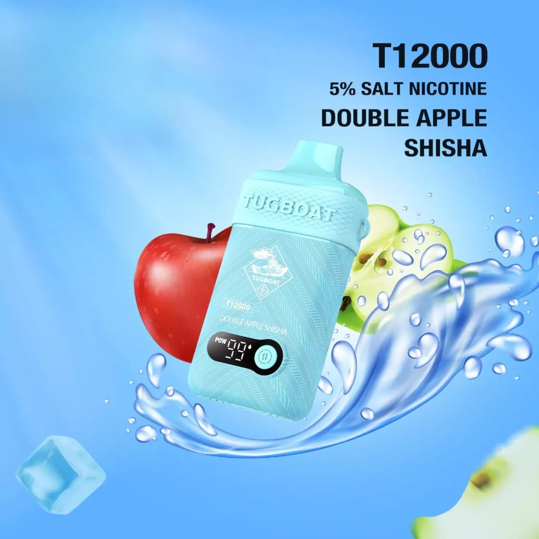 Tugboat T12000 puffs 50 MG rechargeable vape