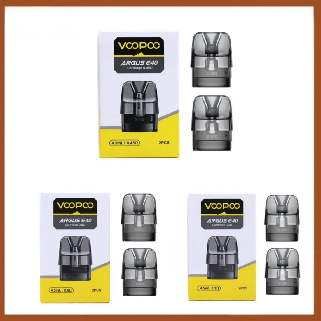 Voopoo Argus E40 Pod Cartridge 2pcs Pack