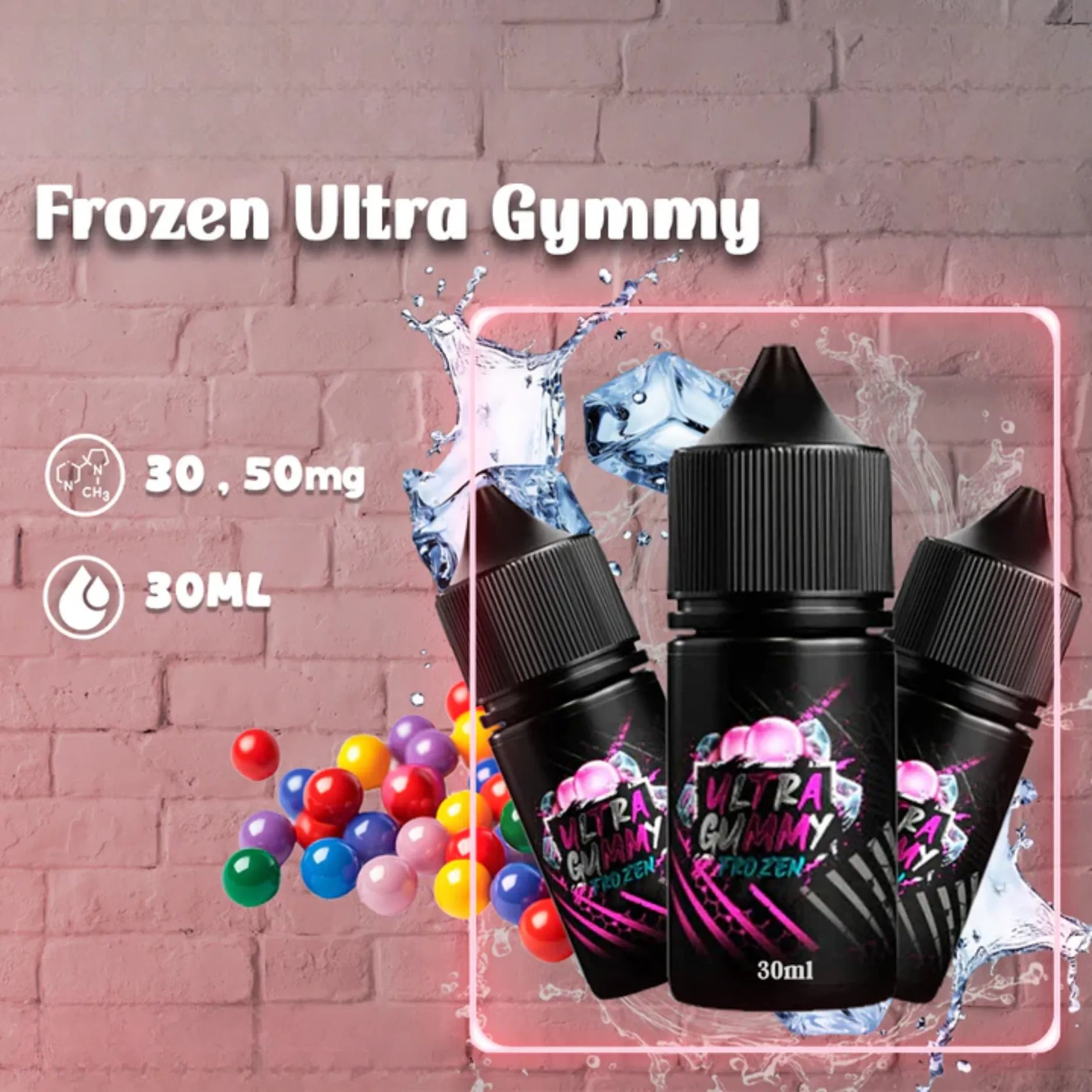Sam Vapes Ultra Gummy Frozen 30ml Saltnic