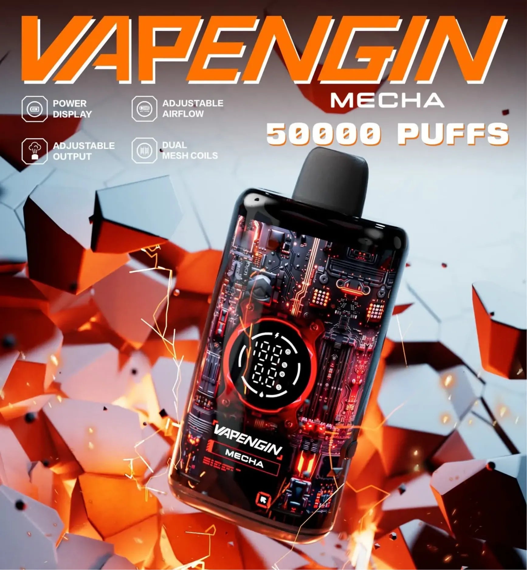 VAPENGIN Meacha 50000 Puffs Disposable Vape kit