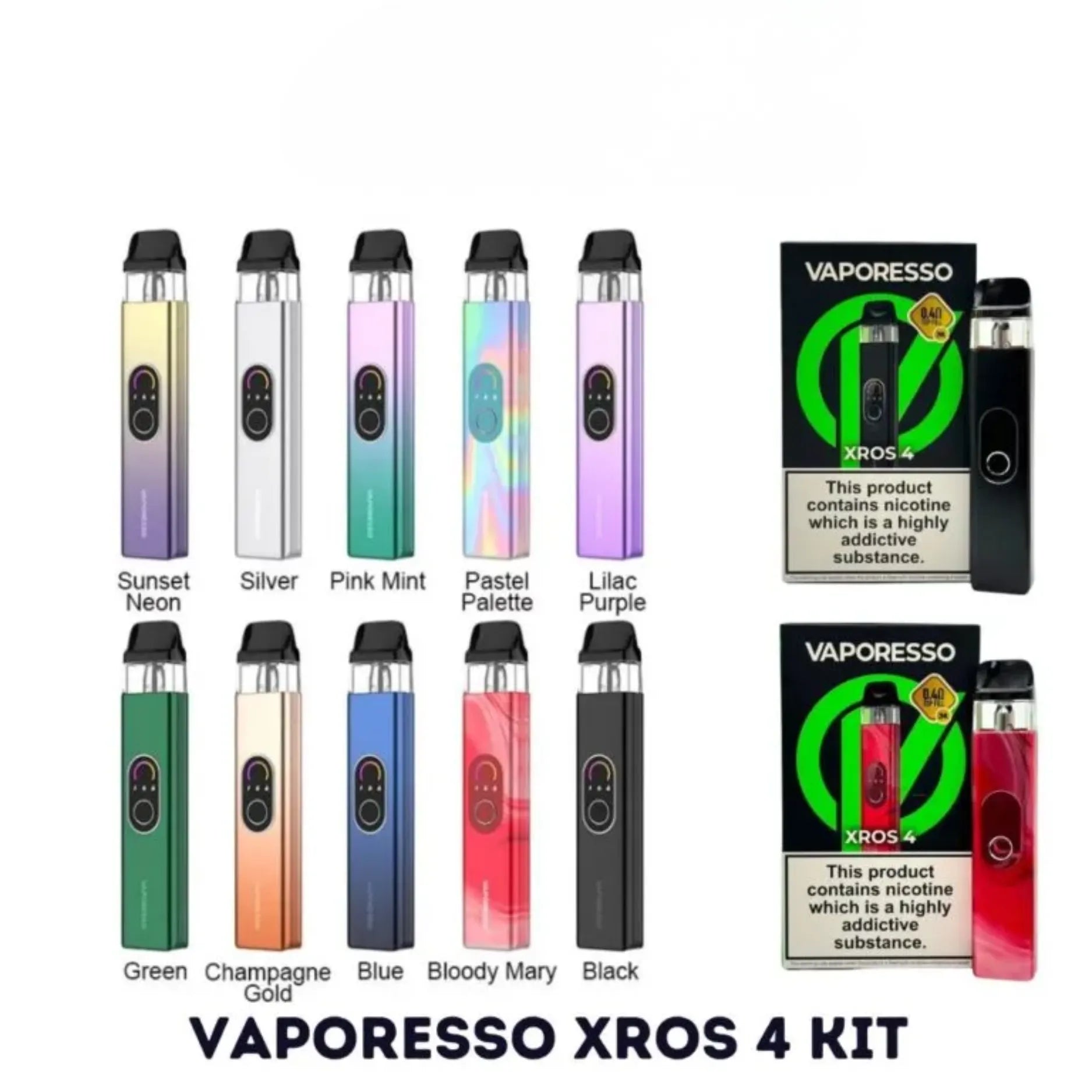 Vaporesso Xros 4 Kit 1000mAh Pod System