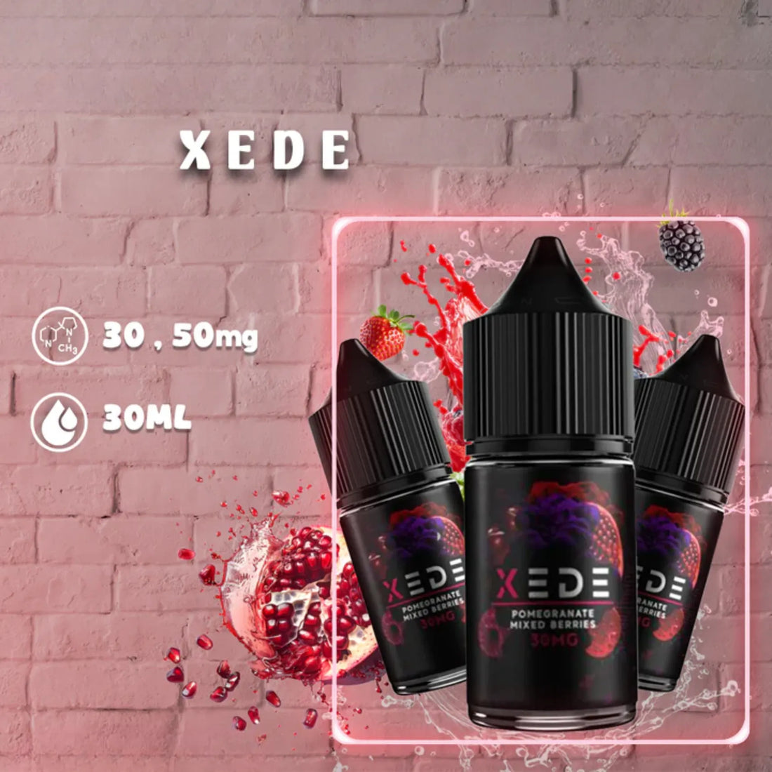Xede 30ml Saltnic by Sam Vapes