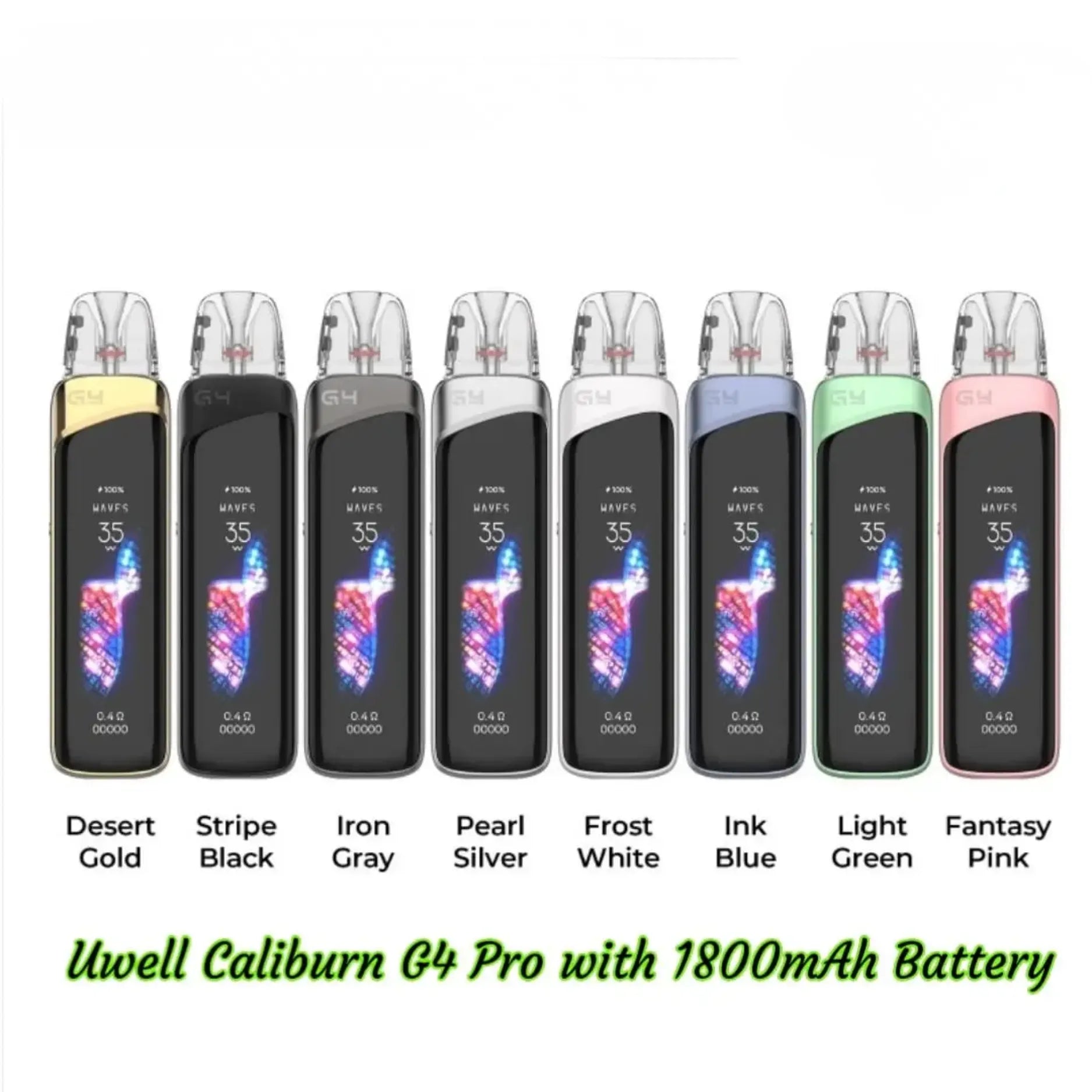 Uwell Caliburn G4 Pro Vape Kit 1800mAh 35W