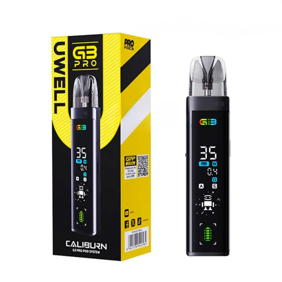 Uwell Caliburn G3 Pro Pod Kit