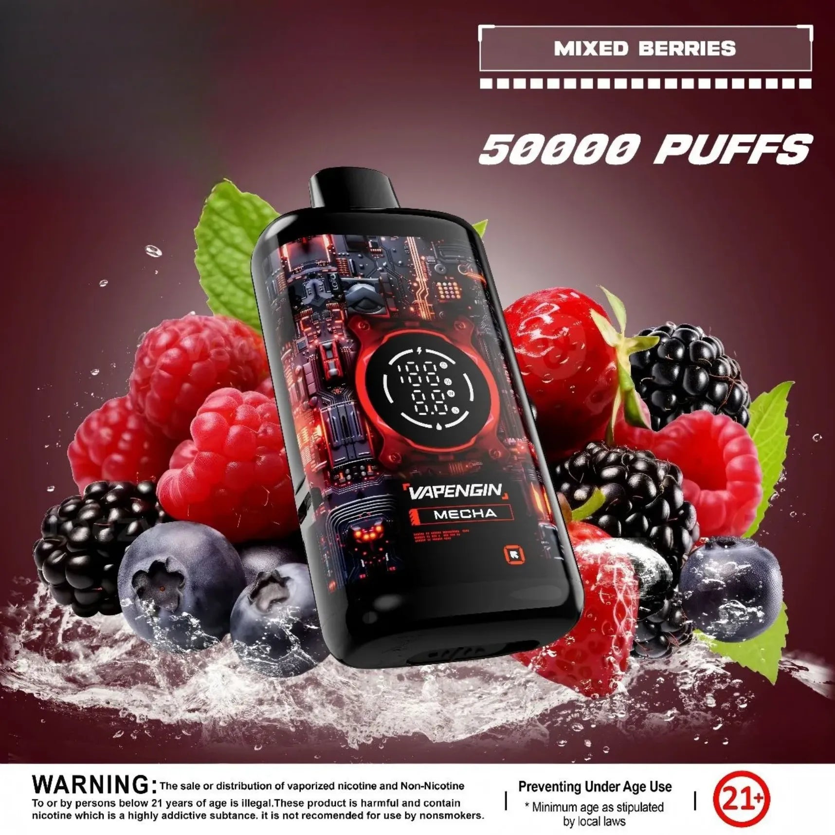 VAPENGIN Meacha 50000 Puffs Disposable Vape kit