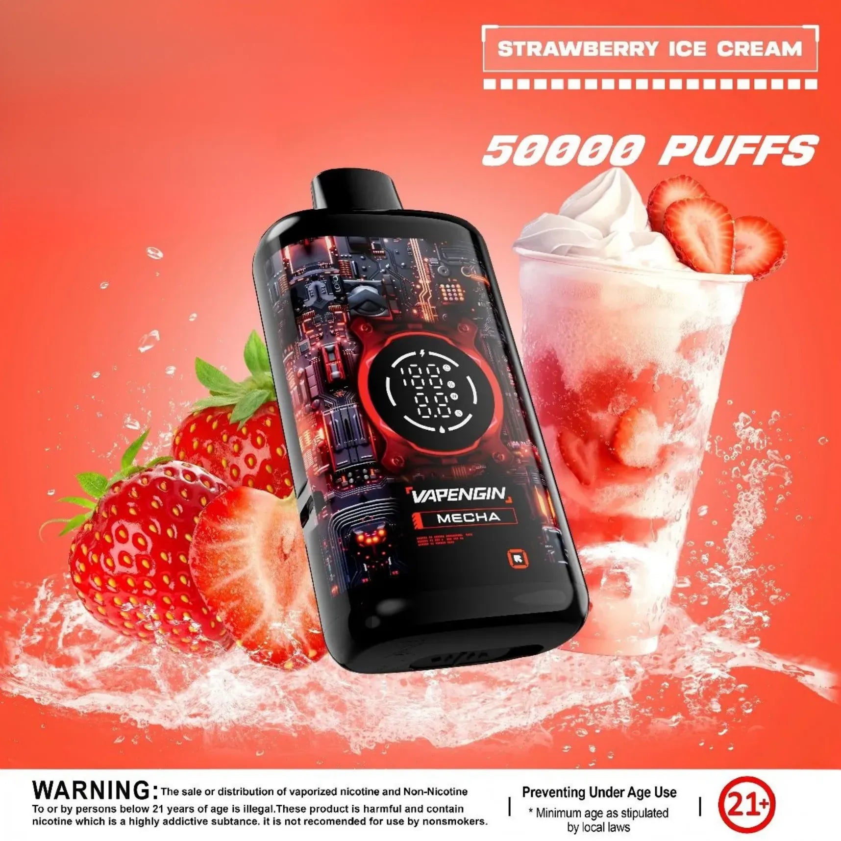 VAPENGIN Meacha 50000 Puffs Disposable Vape kit