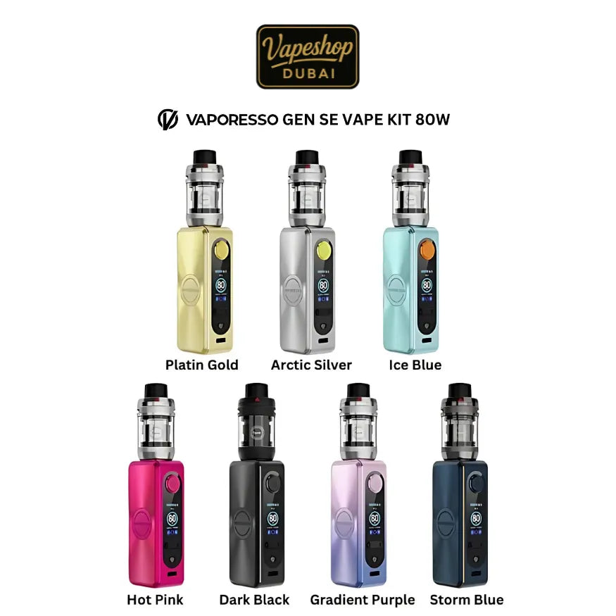 Vaporesso Gen SE Pod System Kit 80W in Dubai, UAE