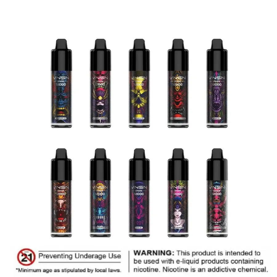 VNSN Spark 12000 Puffs Disposable Rechargeable Vape in UAE
