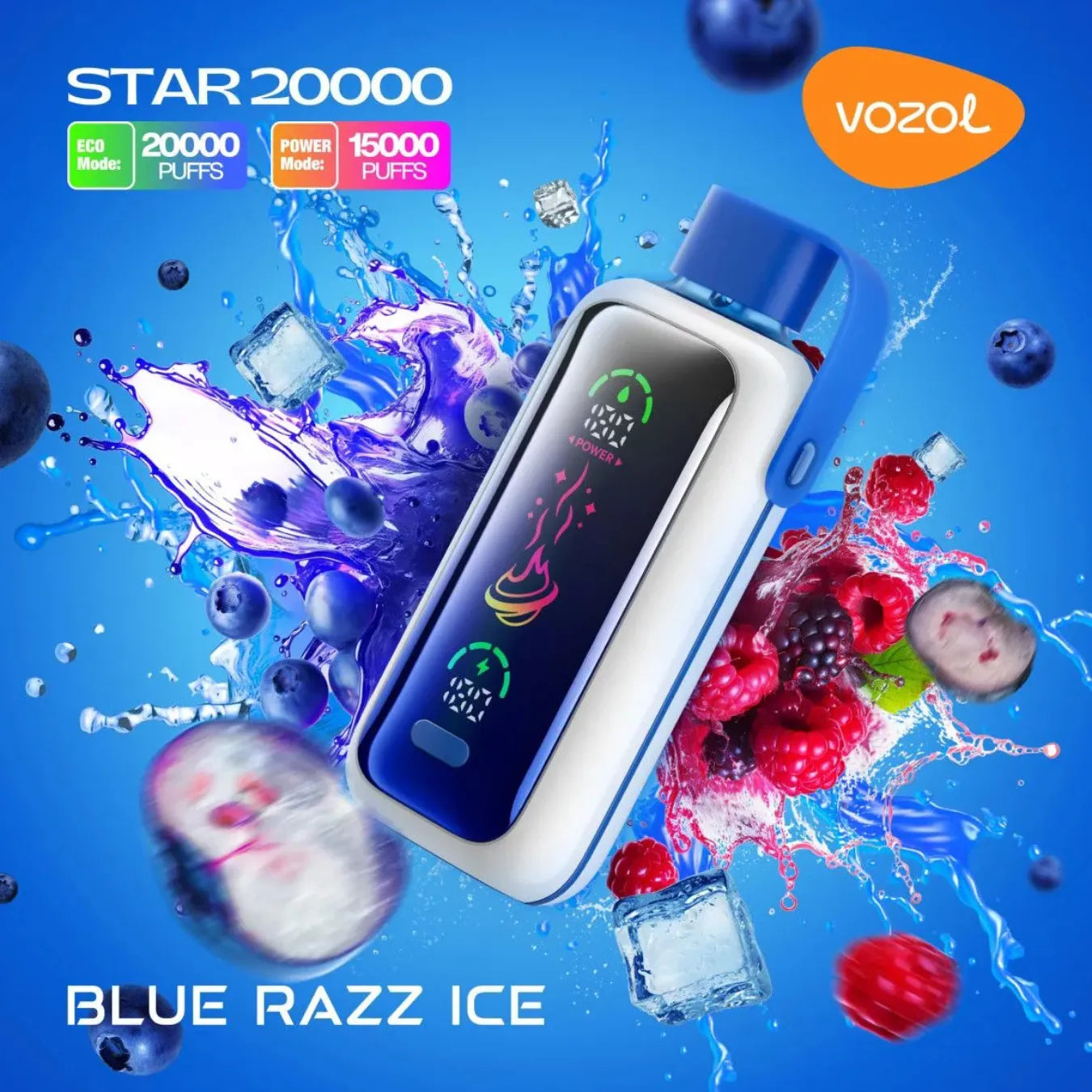 VOZOL Star 20000 Puffs 20mg & 50mg Disposable Vape in Dubai, UAE