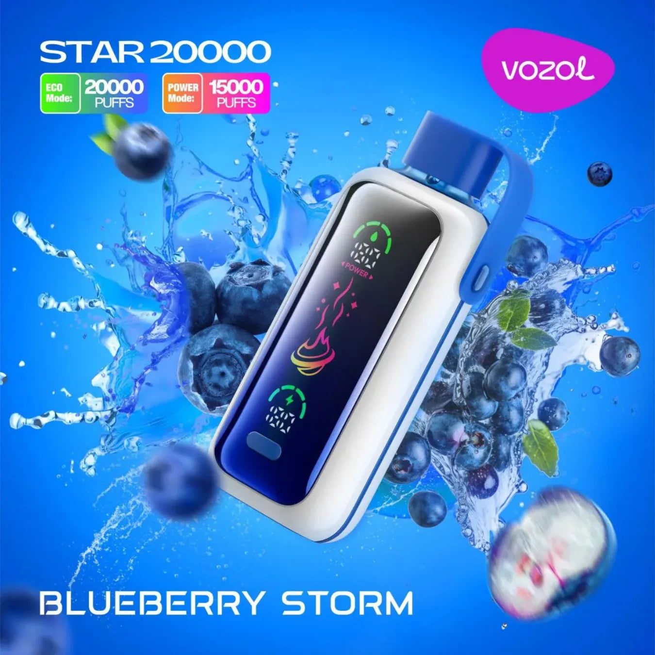 VOZOL Star 20000 Puffs 20mg & 50mg Disposable Vape in Dubai, UAE