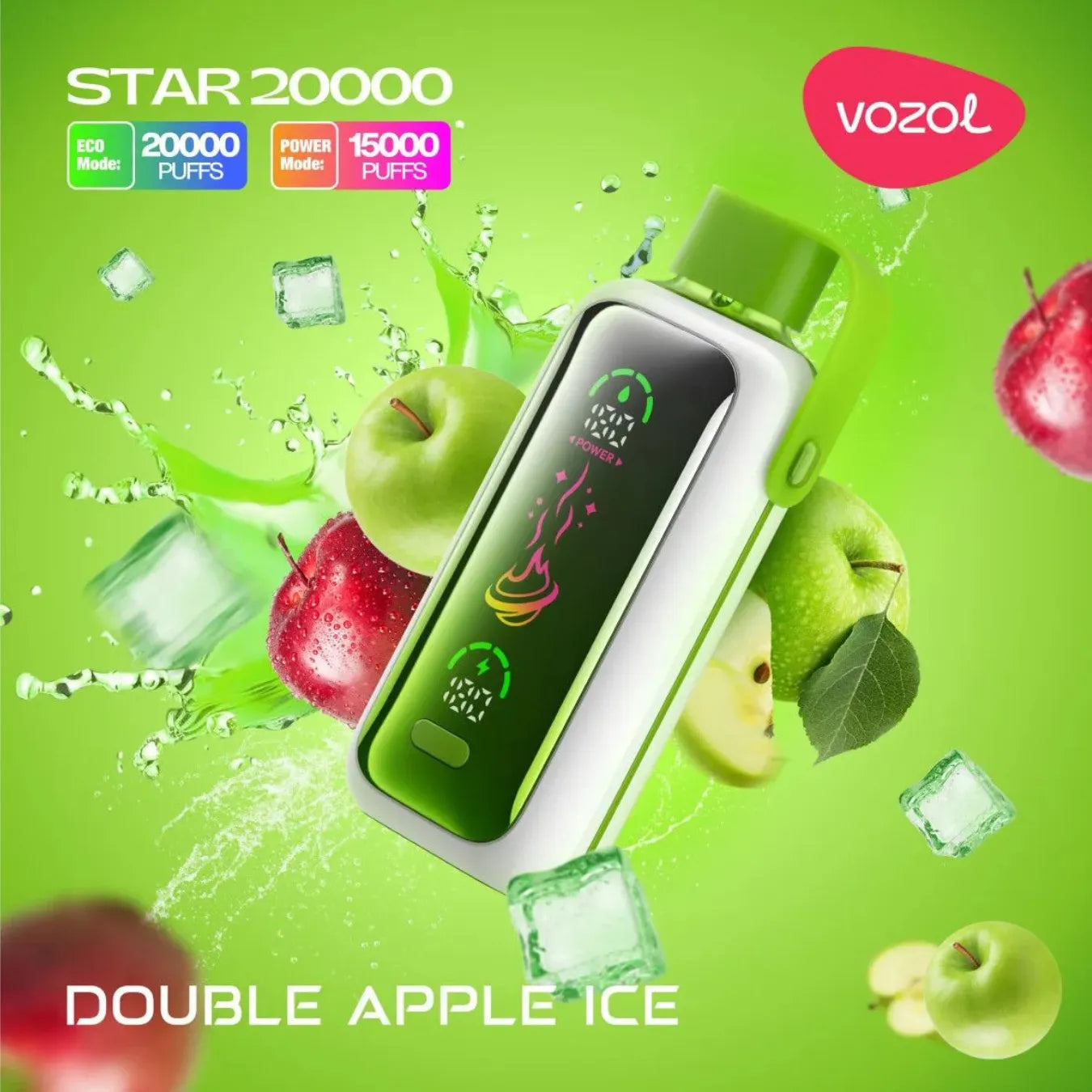 VOZOL Star 20000 Puffs 20mg & 50mg Disposable Vape in Dubai, UAE
