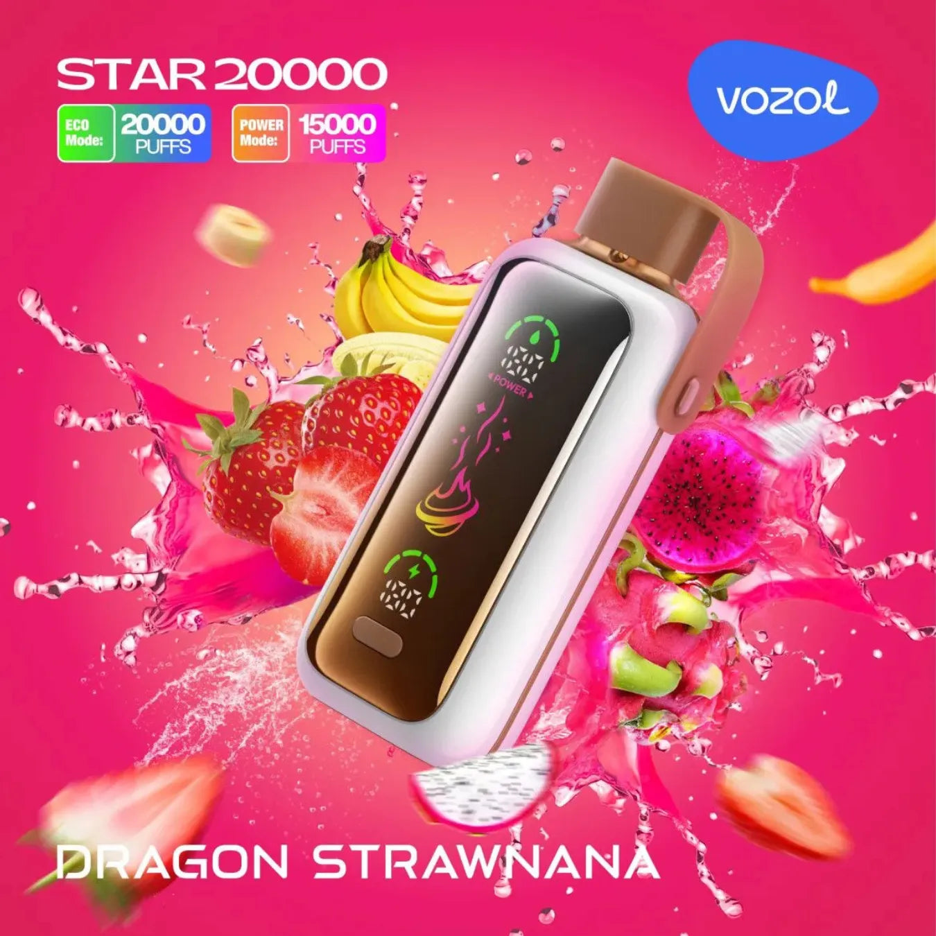 VOZOL Star 20000 Puffs 20mg & 50mg Disposable Vape in Dubai, UAE