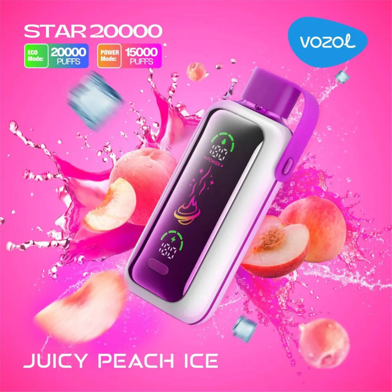 VOZOL Star 20000 Puffs 20mg & 50mg Disposable Vape in Dubai, UAE