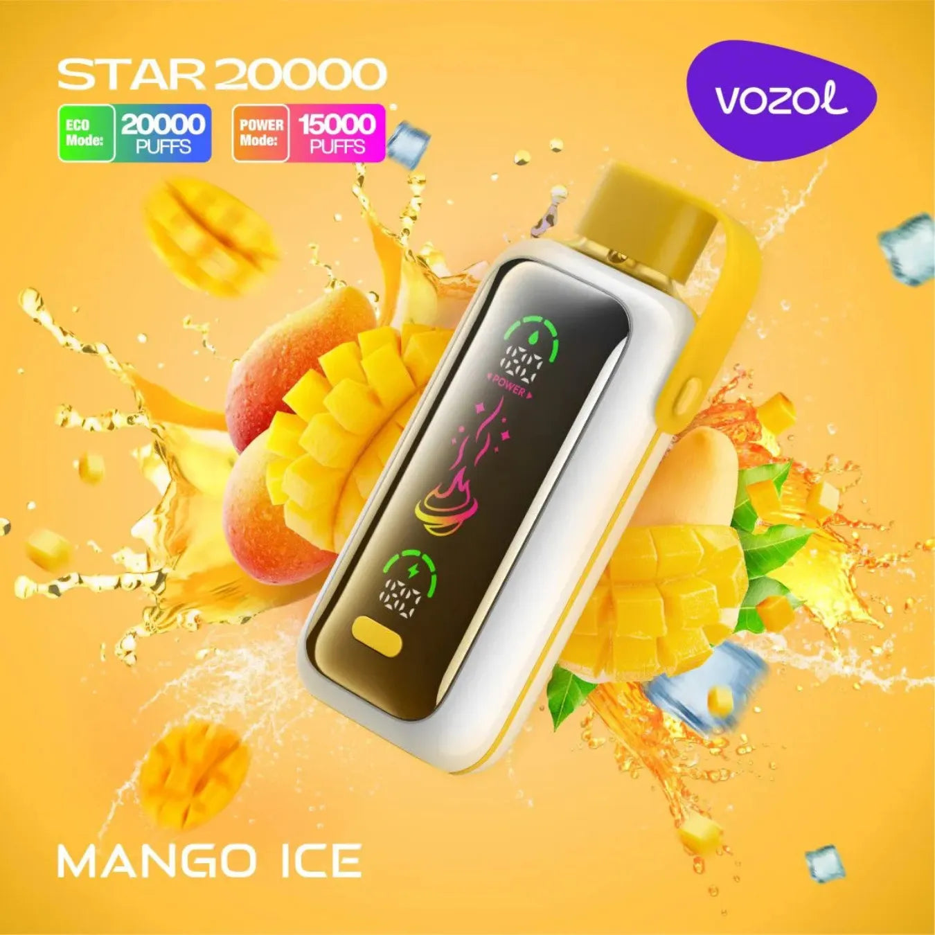 VOZOL Star 20000 Puffs 20mg & 50mg Disposable Vape in Dubai, UAE