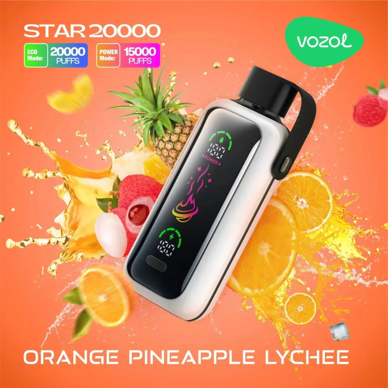 VOZOL Star 20000 Puffs 20mg & 50mg Disposable Vape in Dubai, UAE
