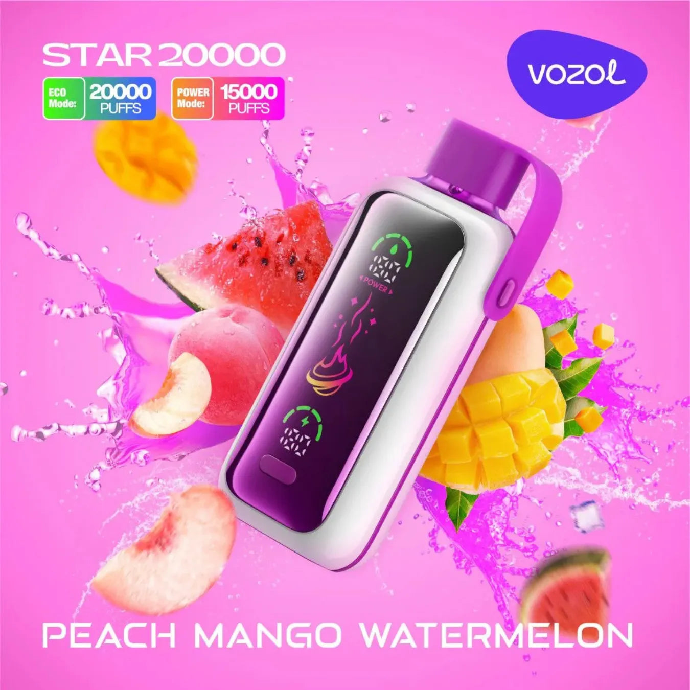 VOZOL Star 20000 Puffs 20mg & 50mg Disposable Vape in Dubai, UAE