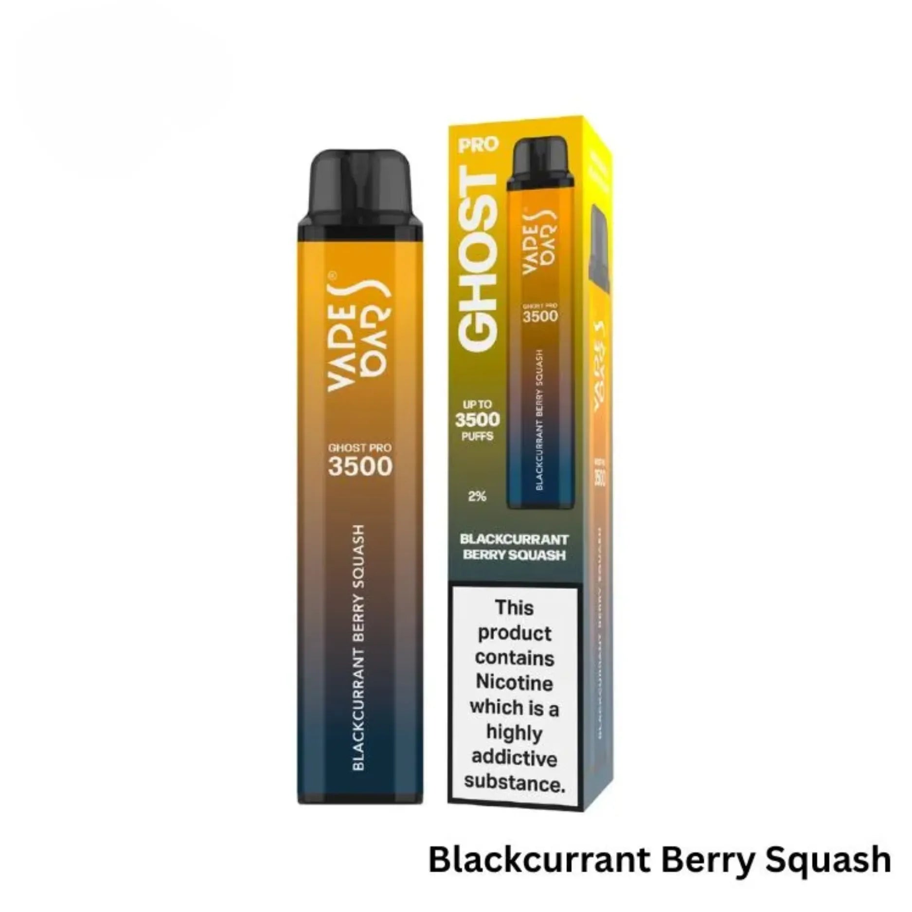 Vapes Bars Ghost Pro 3500 Puffs 20MG