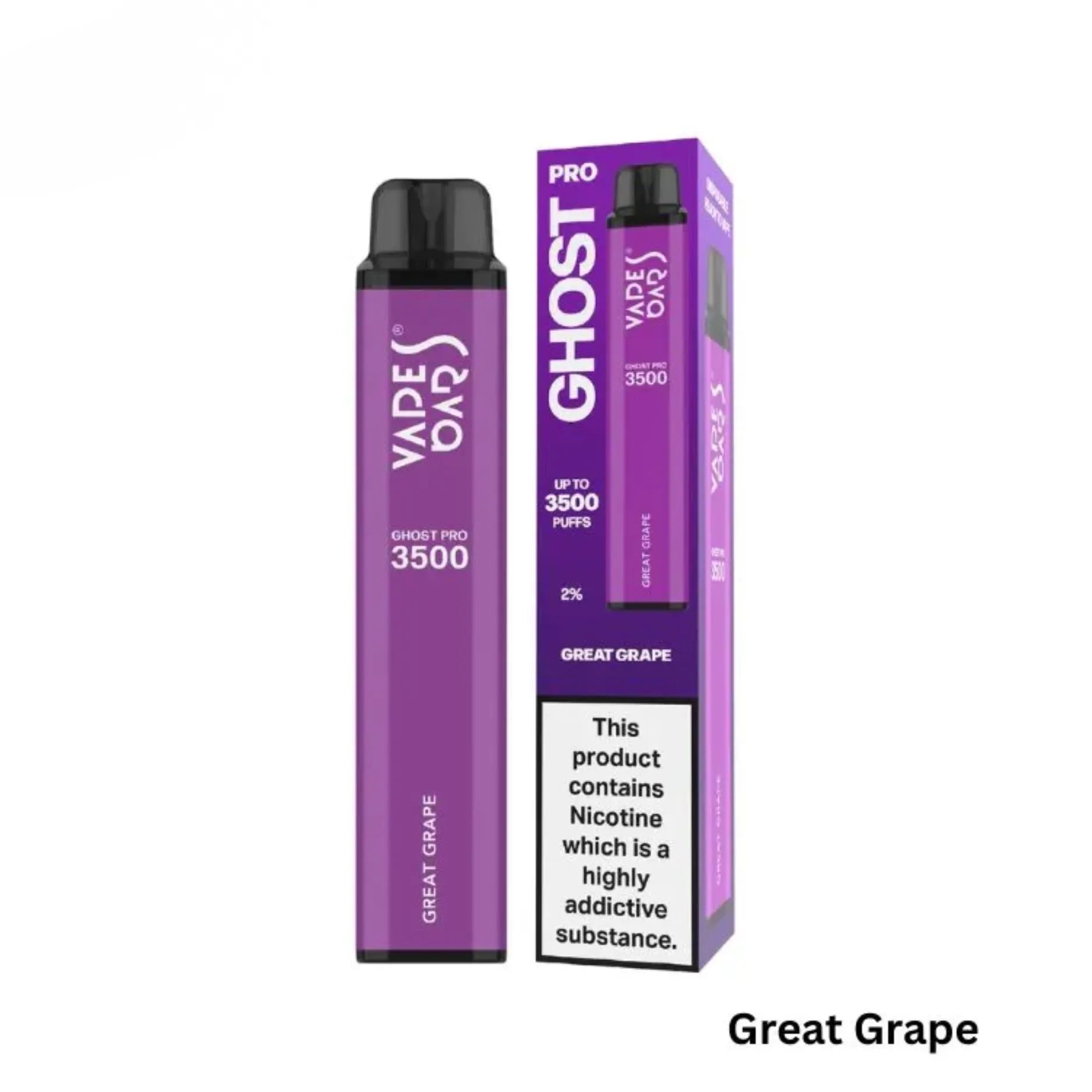Vapes Bars Ghost Pro 3500 Puffs 20MG