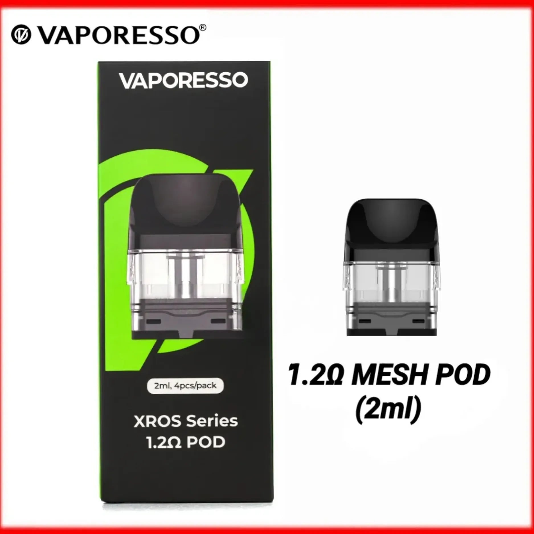 Vaporesso XROS Series Pod Cartridge 2ml,3ml (4pcs/pack)
