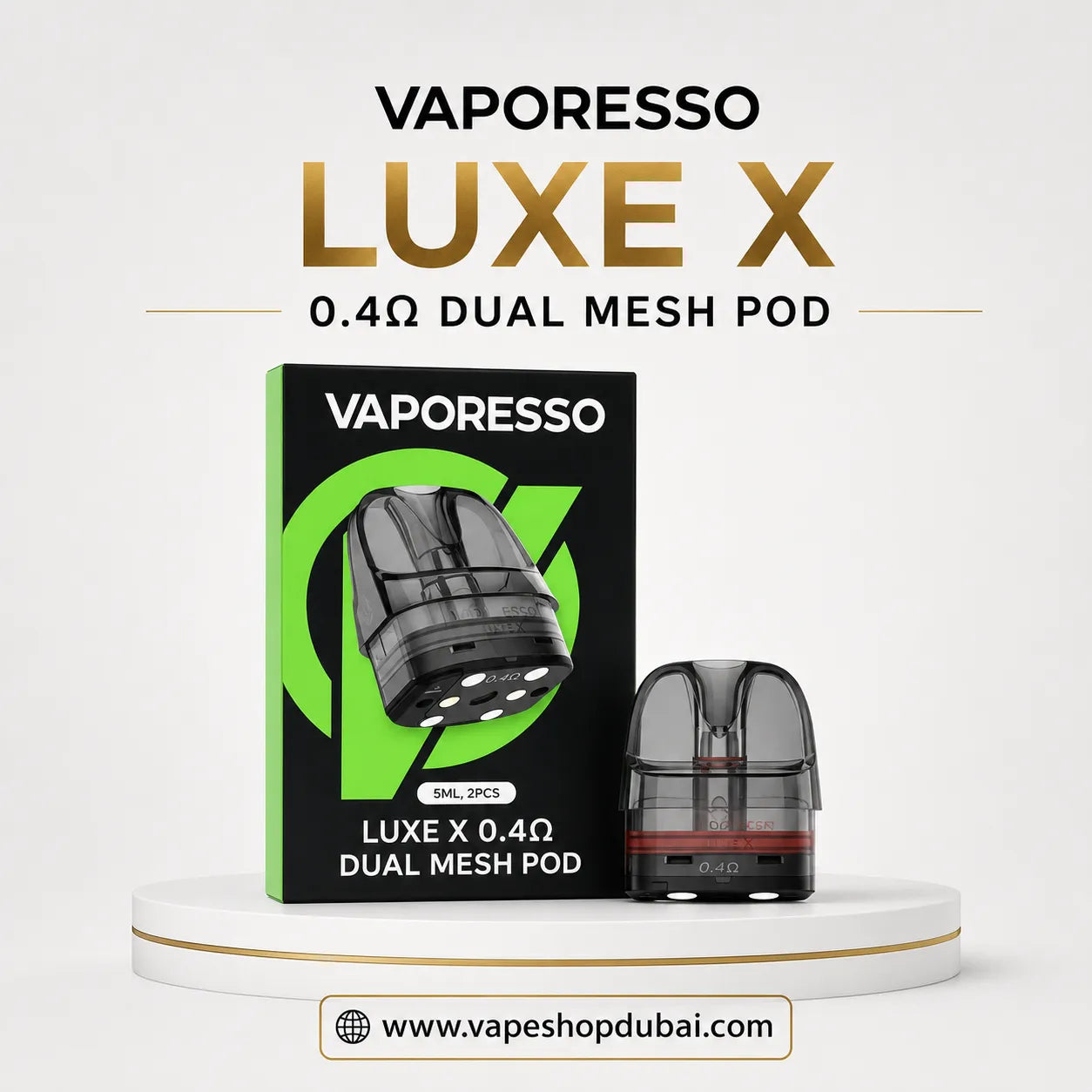 Vaporesso LUXE X Pod Cartridge 5ml 0.4