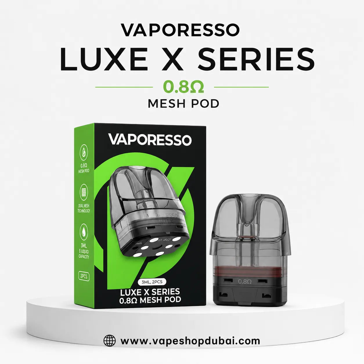 Vaporesso LUXE X Pod Cartridge 5ml 0.8