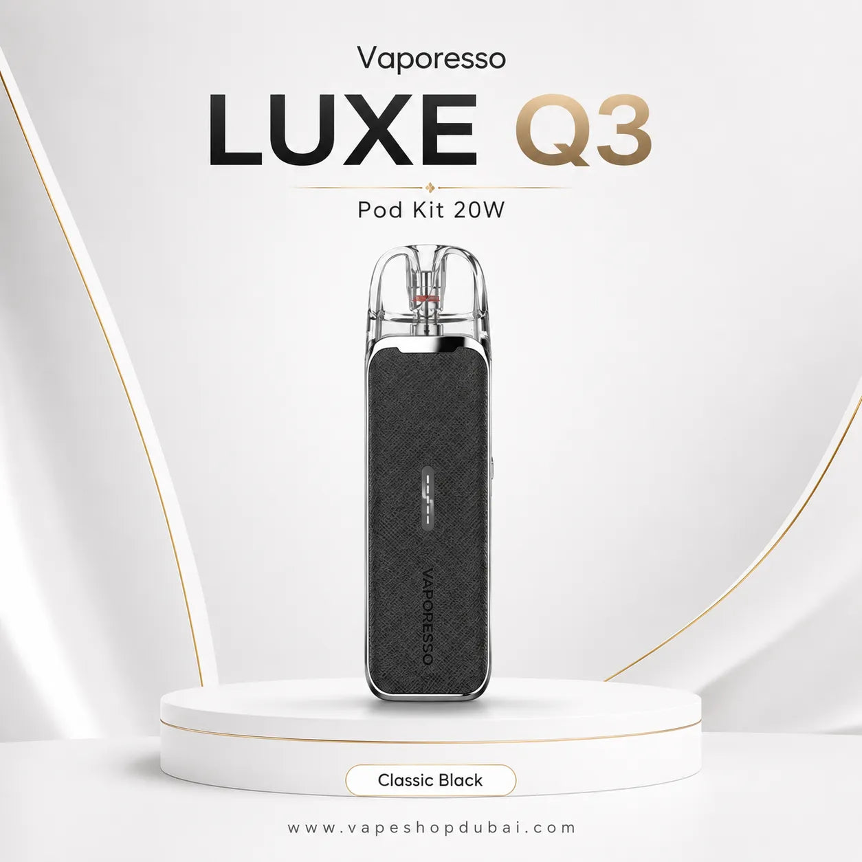 Vaporesso Luxe Q3 Pod Kit 20W classic black