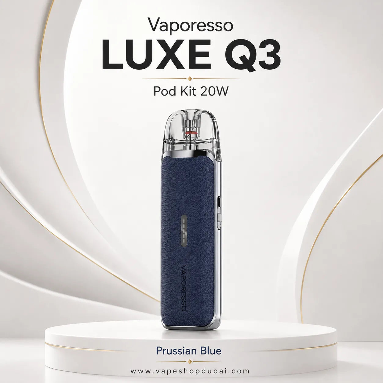 Vaporesso Luxe Q3 Pod Kit 20W prussian blue