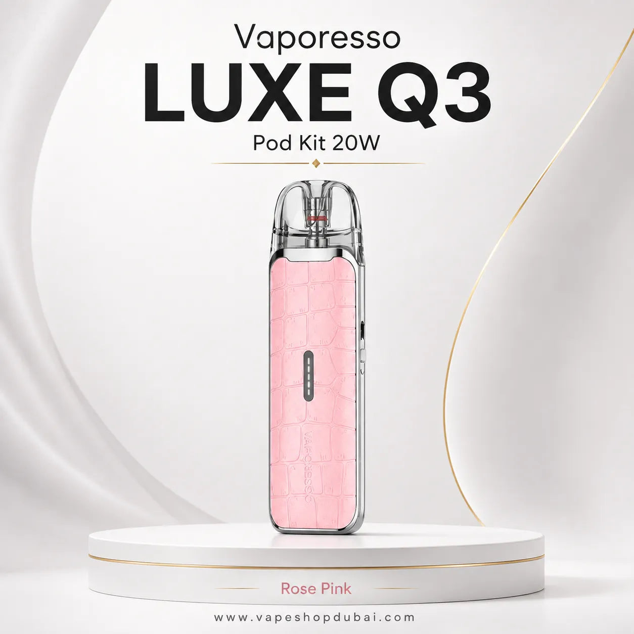 Vaporesso Luxe Q3 Pod Kit 20W rose pink