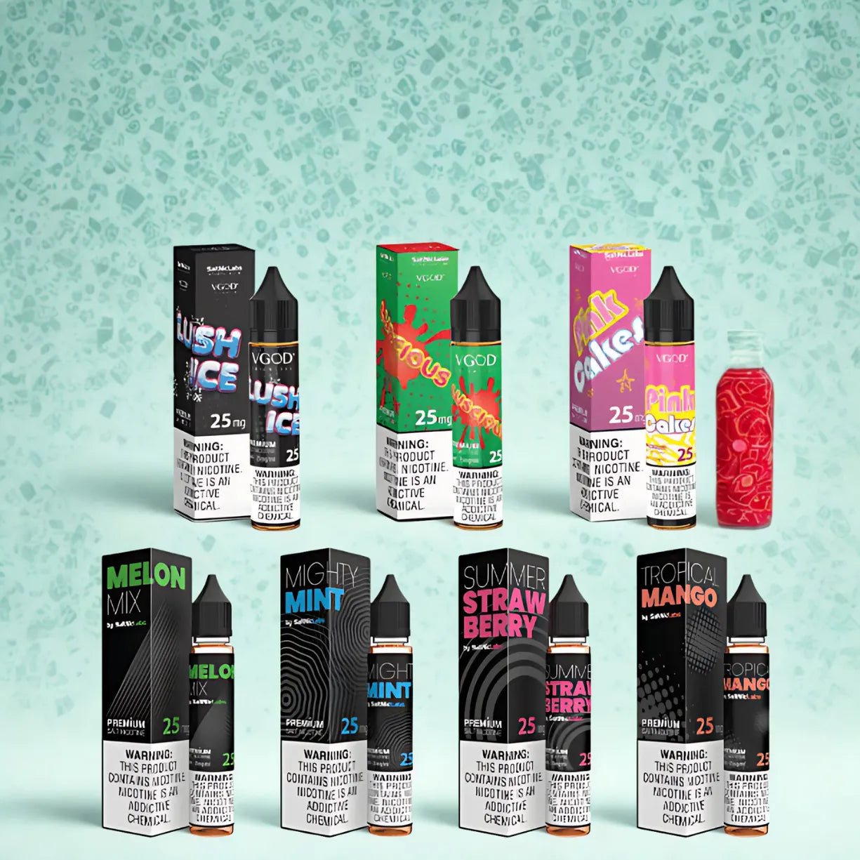 Vgod Salt Nicotine 30ml E-Liquid 25mg & 50mg in UAE