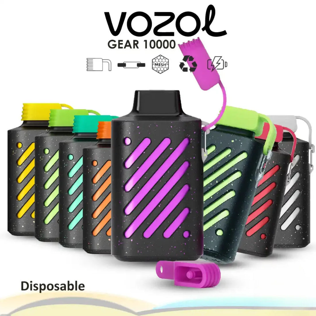 Vozol Gear 10000 Puffs 50mg Disposable Vape in Dubai