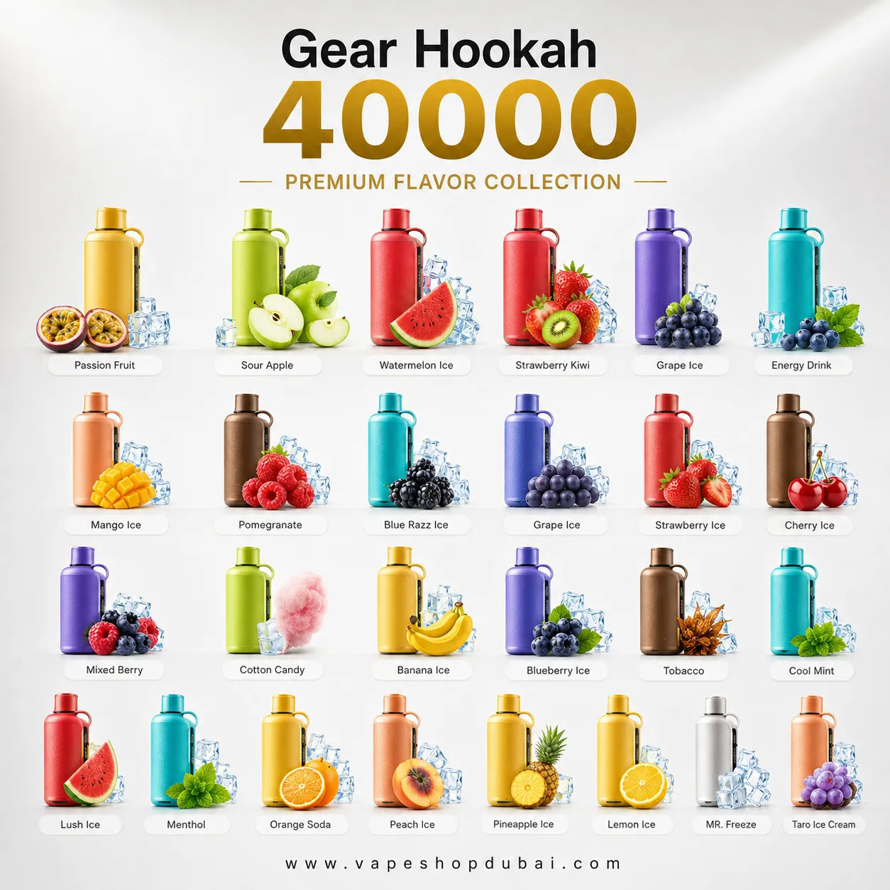 Vozol Gear Hookah 40000 Puffs