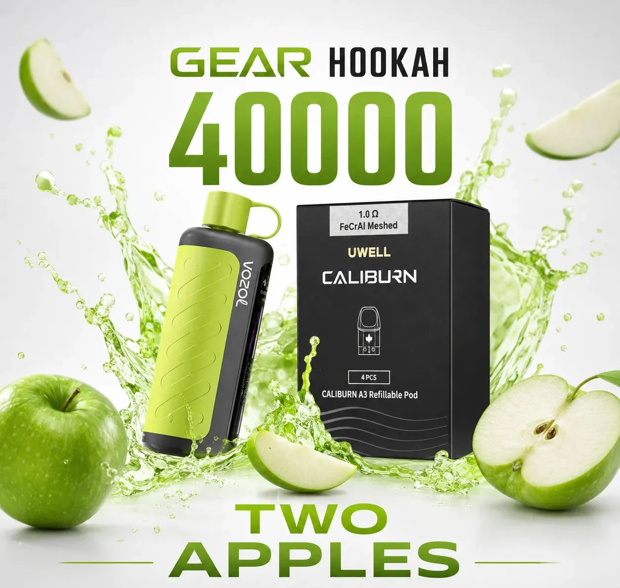 Vozol_Gear_Hookah_two_apple