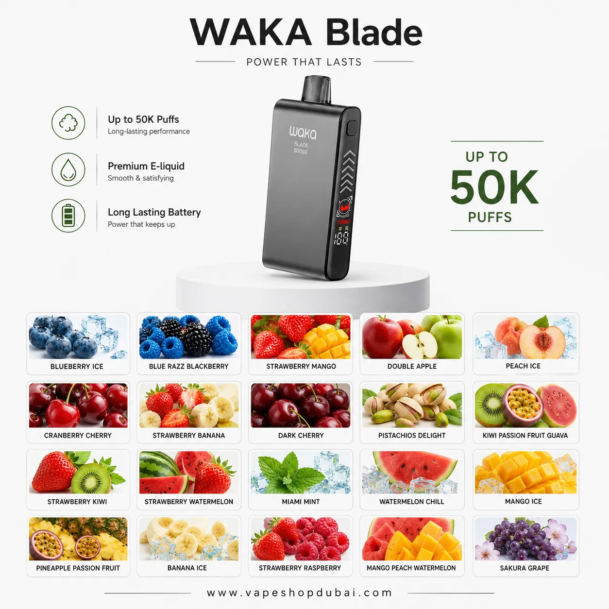 Waka Blade 50000 Puffs UAE