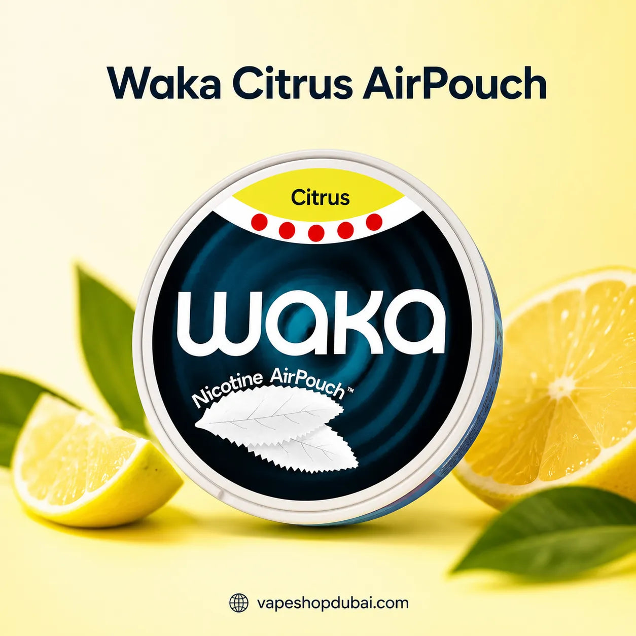 Waka citrus Nicotine AirPouch Dubai
