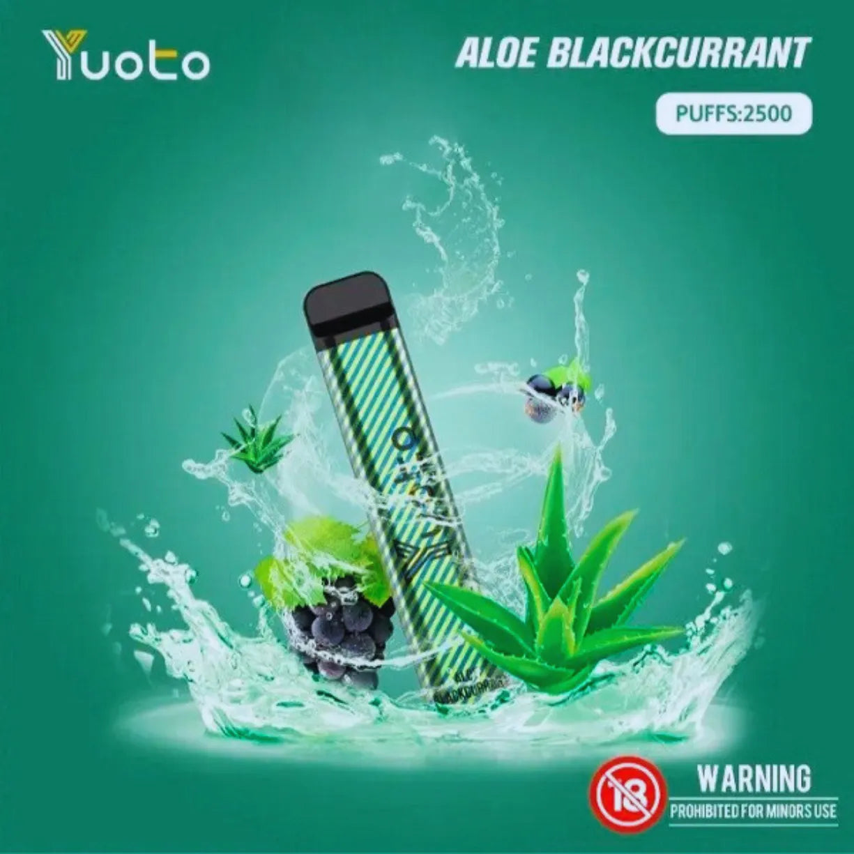YUOTO XXL DISPOSABLE VAPE 2500 PUFFS