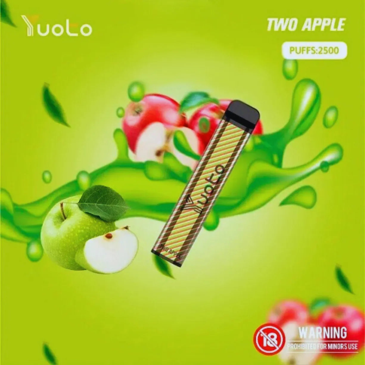 YUOTO XXL DISPOSABLE VAPE 2500 PUFFS