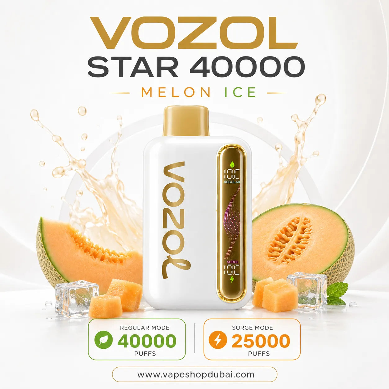 vozol star melon ice 