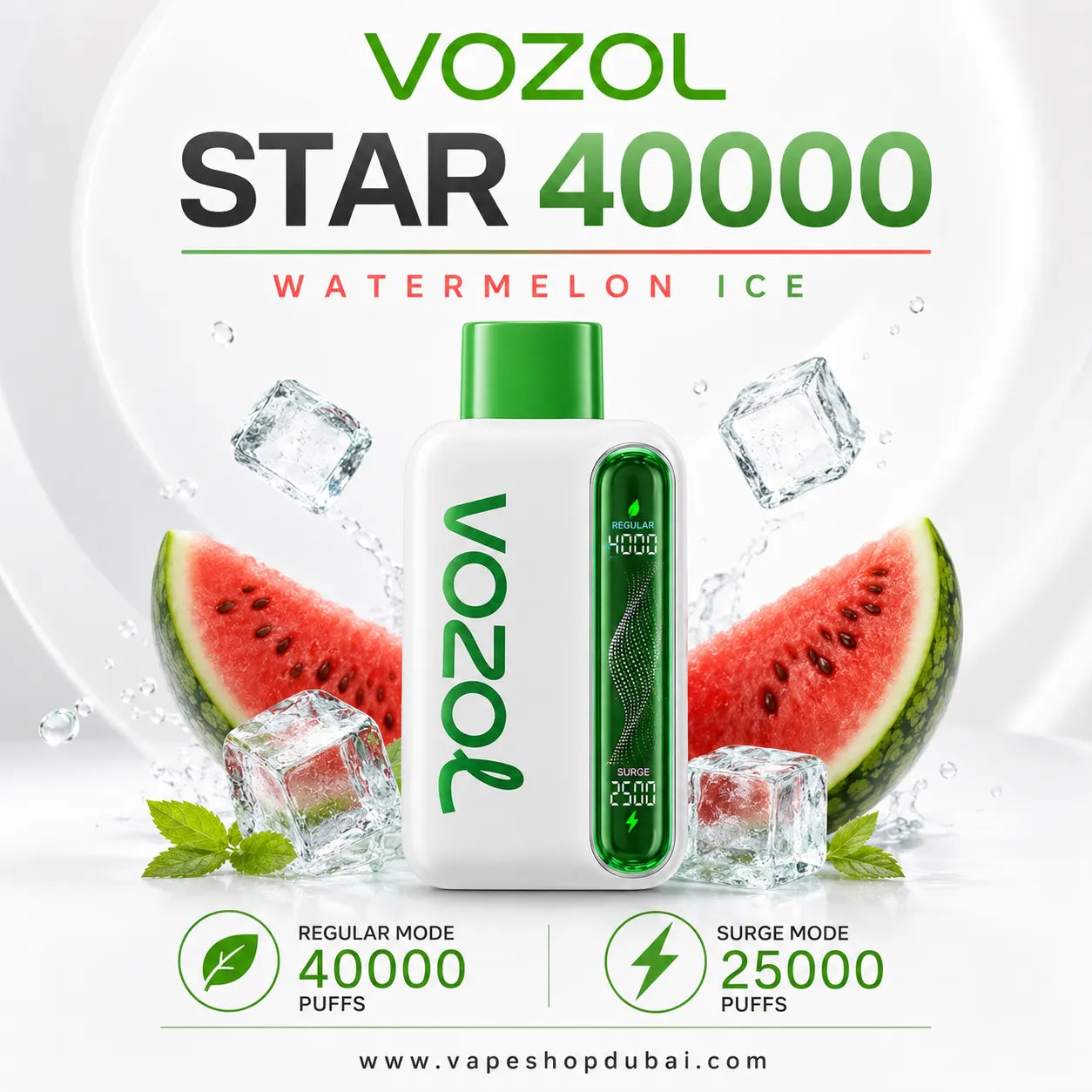 vozol star watermelon ice