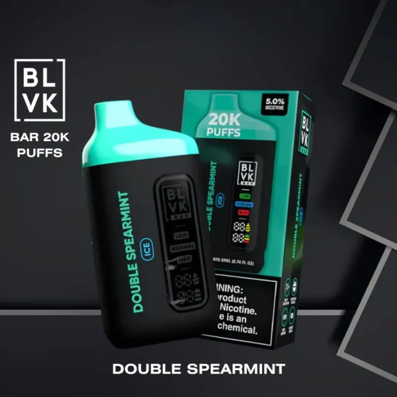 Best BLVK Bar 20000 Puffs - Double Spearmint