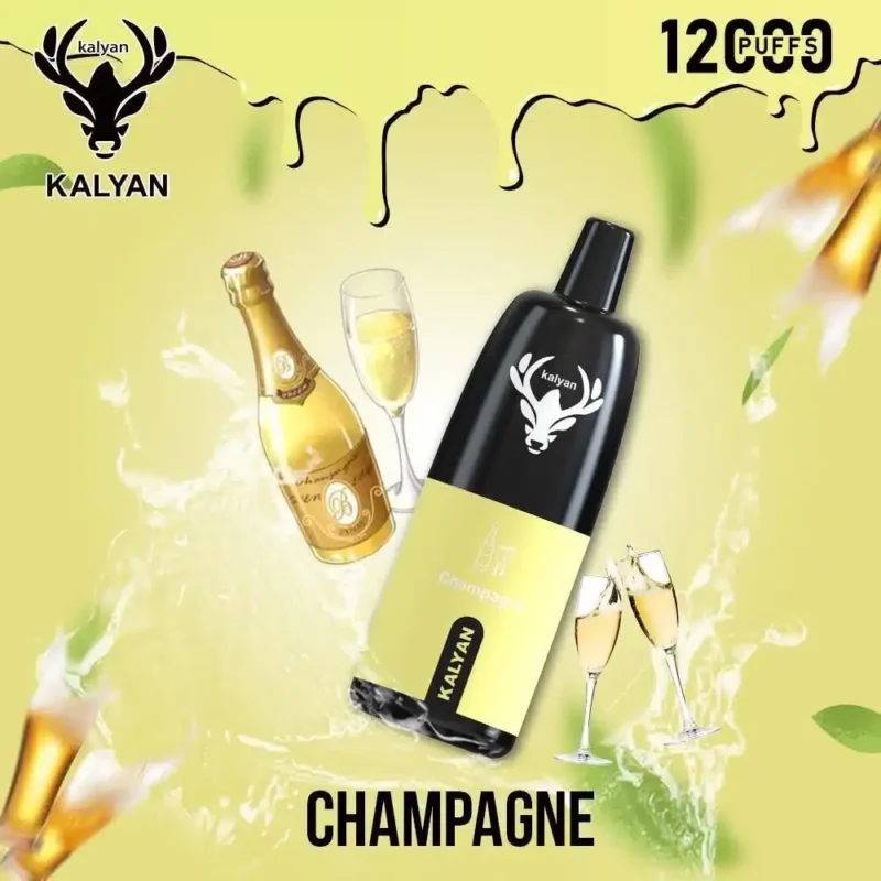 Best Kalyan 12000 Puffs - Champagne