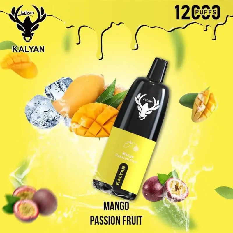Best Kalyan 12000 Puffs - Mango Passion Fruit