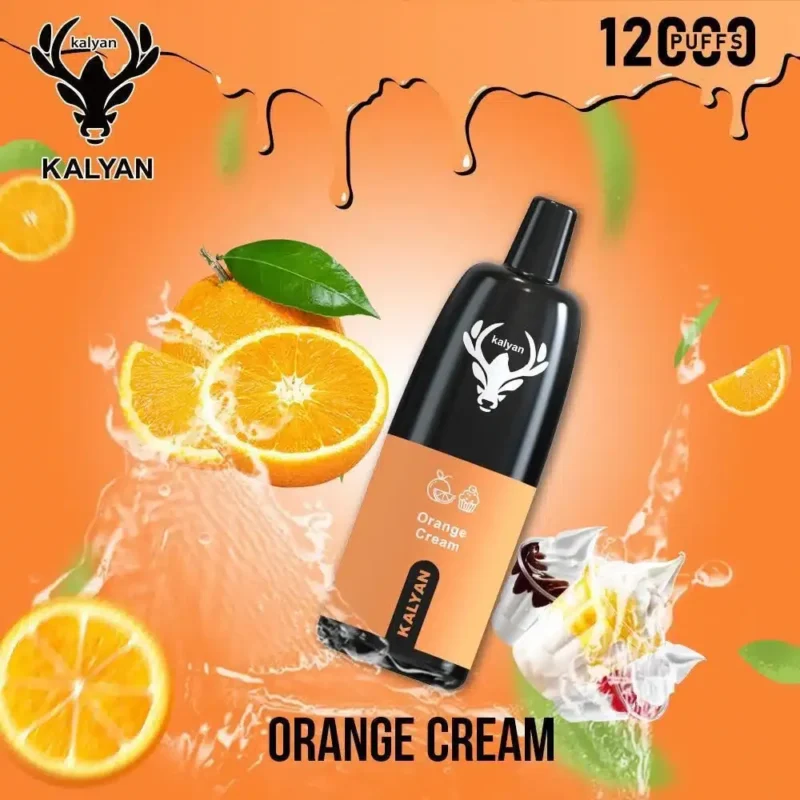 Best Kalyan 12000 Puffs - Orange Cream